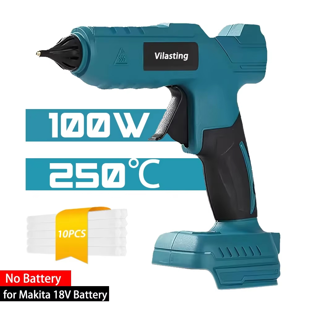 Hot Melt Glue Gun Cordless - ปืนยิงกาวร้อนละลายไร้สาย 100W 280 ° C แบบพกพาชาร์จด้วย