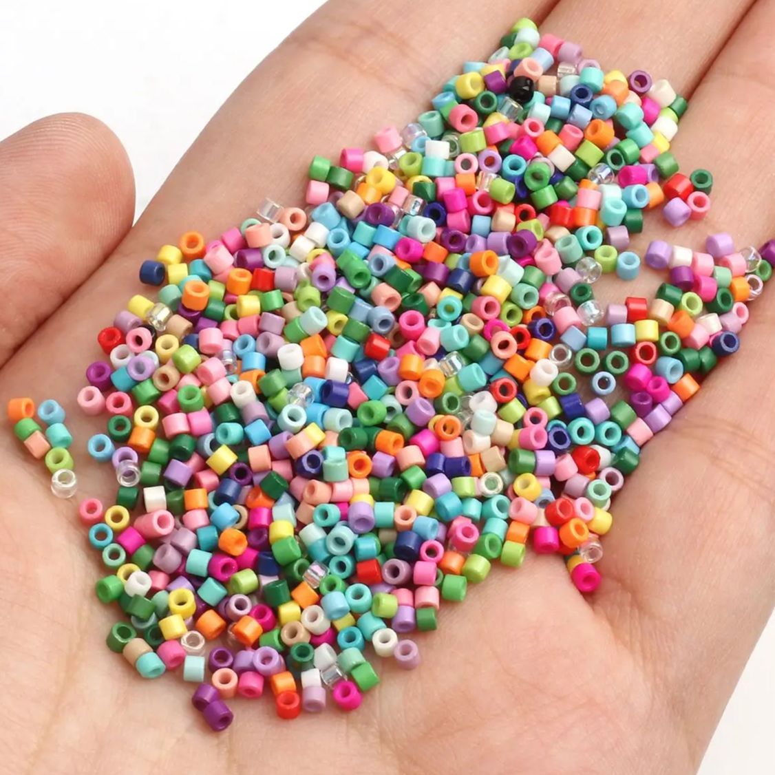 ลูกปัดแก้วทรงกลมสไตล์ญี่ปุ่นขน - Glass Seed Beads 2Mm Jewelry Making บทวิจารณ์และราคา