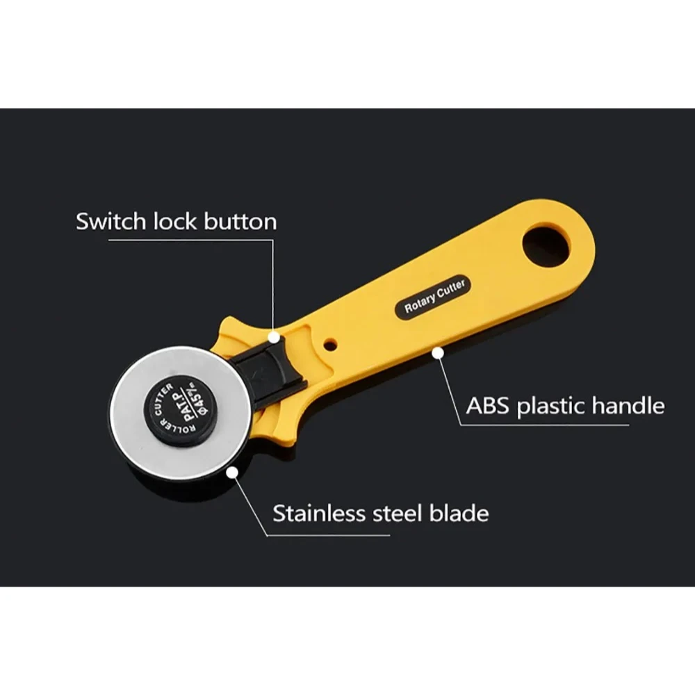 มีดตัดแบบหมุน 45 มม. ใบมีดวงกล - Rotary Cutter For Fabric 45Mm บทวิจารณ์และราคา