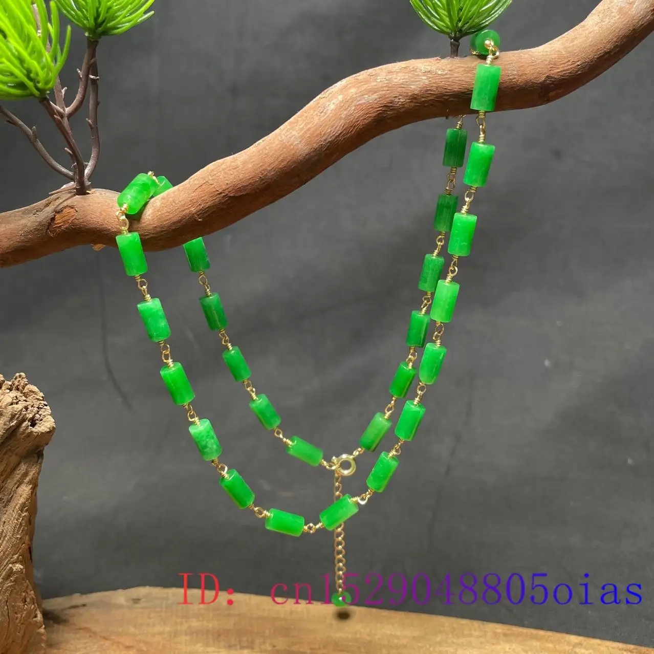 สร้อยคอหยกเขียวประดับลูกปัดสไต - Beading บทวิจารณ์และราคา