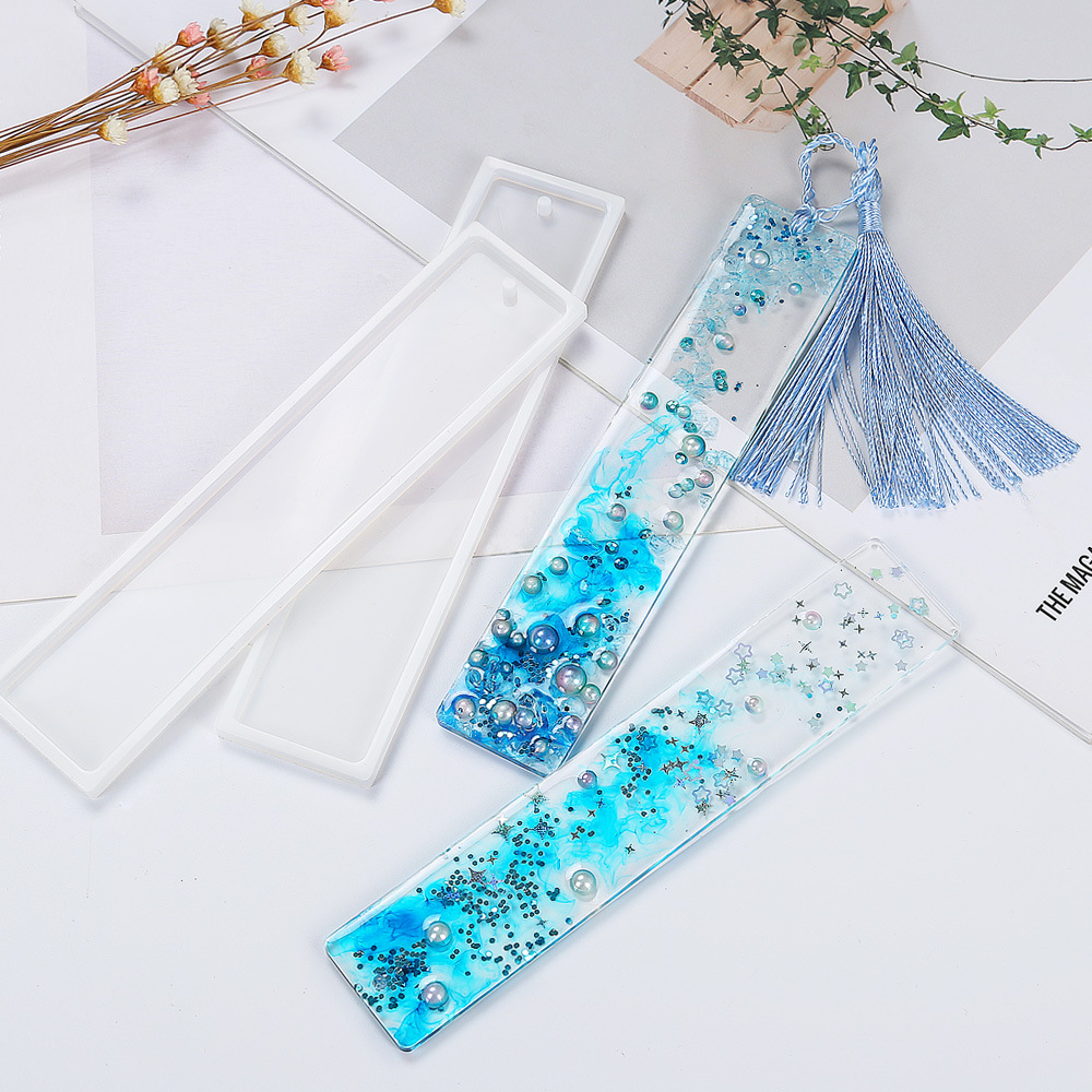 แม่พิมพ์ซิลิโคนรูปสี่เหลี่ยมผื - Silicone Epoxy Resin Molds Set บทวิจารณ์และราคา