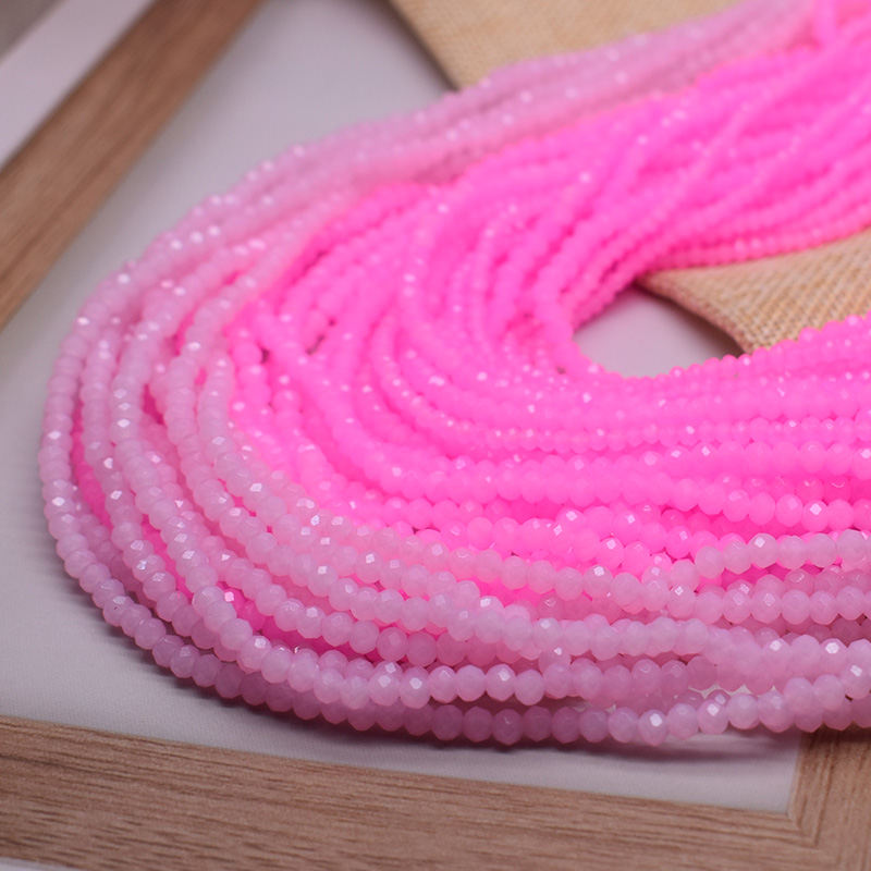 Bright พีชสีชมพู 1 2 3 4 6 8 ม - Glass Seed Beads 2Mm Jewelry Making บทวิจารณ์และราคา