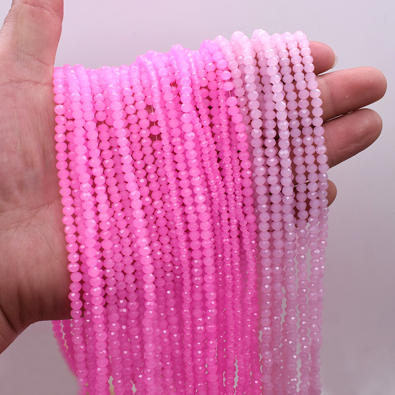 Bright พีชสีชมพู 1 2 3 4 6 8 ม - Glass Seed Beads 2Mm Jewelry Making บทวิจารณ์และราคา