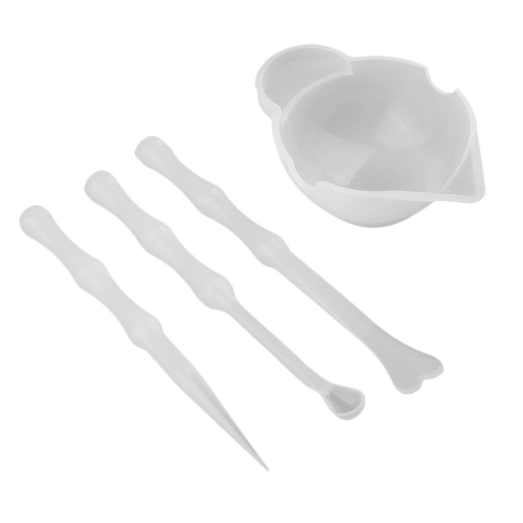 ชุดอุปกรณ์แม่พิมพ์เรซิน ถ้วยผส - Silicone Epoxy Resin Molds Set บทวิจารณ์และราคา