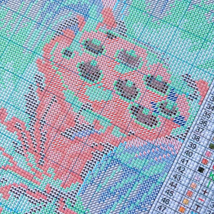 [CC4270 - ปีใหม่สุขสันต์] ชุดป - Cross Stitch Stamped Kits Beginners บทวิจารณ์และราคา
