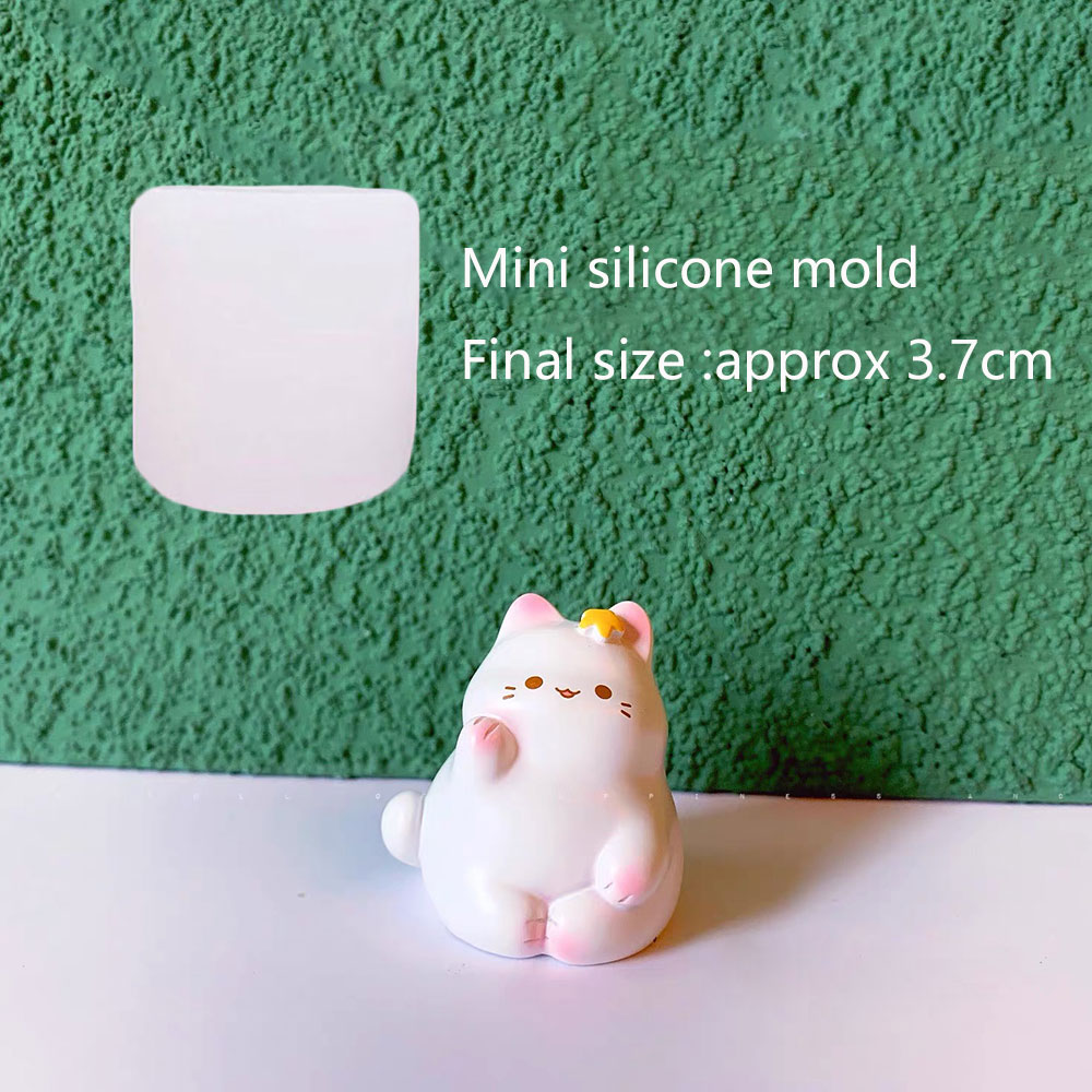 ชุดแม่พิมพ์ซิลิโคนรูปแมว 3 มิต - Silicone Epoxy Resin Molds Set บทวิจารณ์และราคา