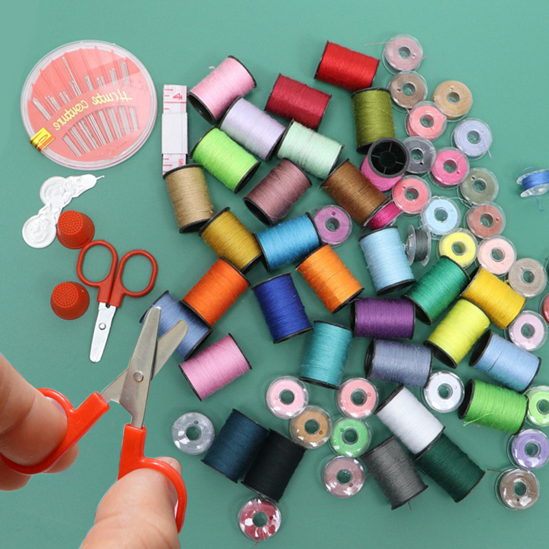 ชุดเย็บผ้ามินิคู่มือจักรเย็บผ้ - Cotton Embroidery Thread Skeins บทวิจารณ์และราคา