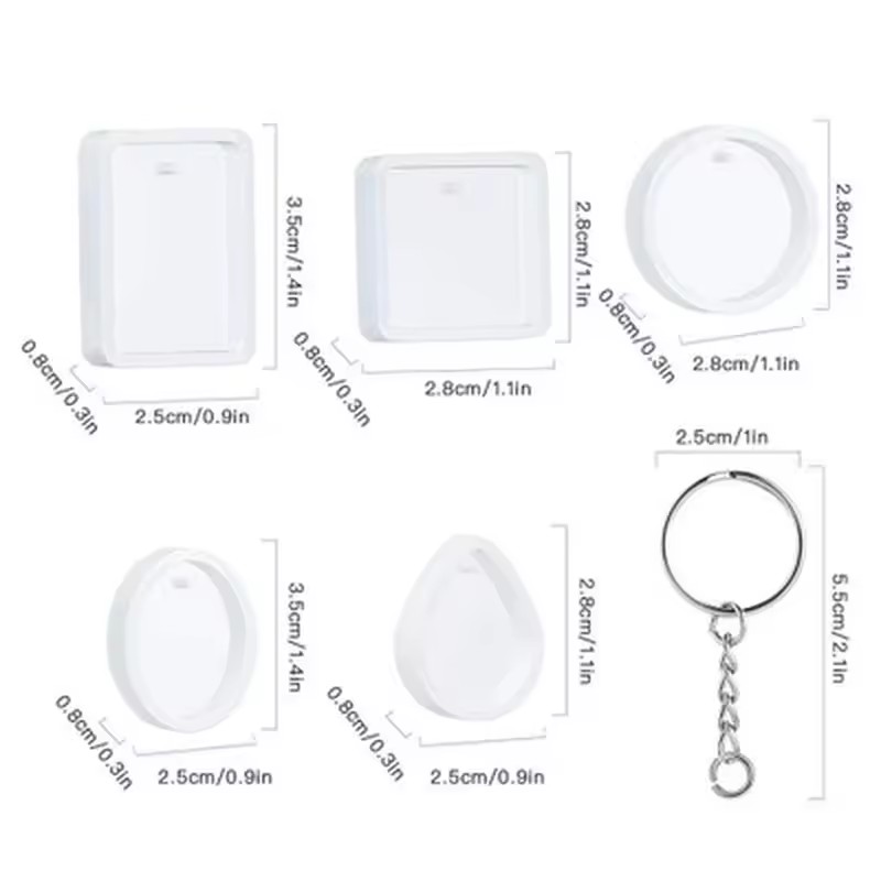 ชุดแม่พิมพ์ซิลิโคนสำหรับทำจี้พ - Silicone Epoxy Resin Molds Set บทวิจารณ์และราคา