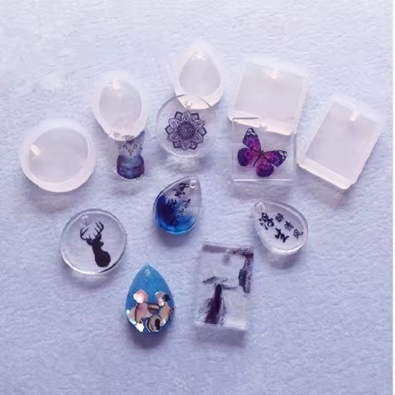 ชุดแม่พิมพ์ซิลิโคนสำหรับทำจี้พ - Silicone Epoxy Resin Molds Set บทวิจารณ์และราคา